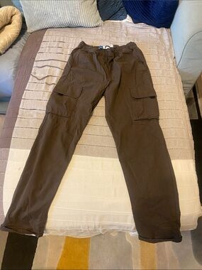 Old Navy boy’s Brown Slim Fit Cargo tech Taper Pants